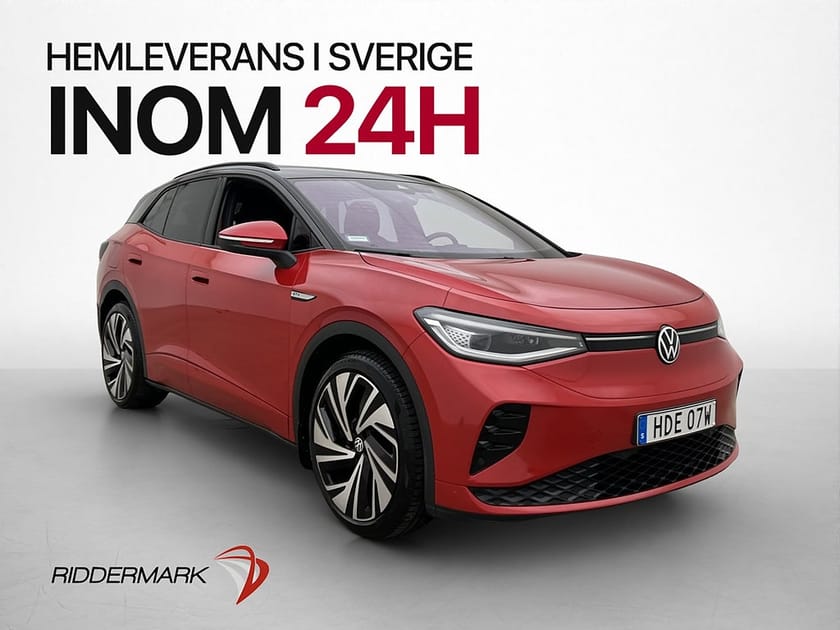Bild 4 av Volkswagen ID.4 GTX 299hk Dragkrok 360° Halvskinn CarPlay