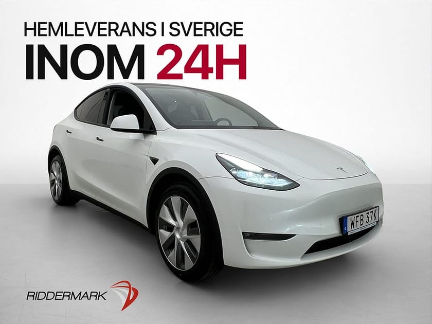 Bild 1 av Tesla Model Y Long Range AWD AP Dragkrok Pano Rattvärme MOMS