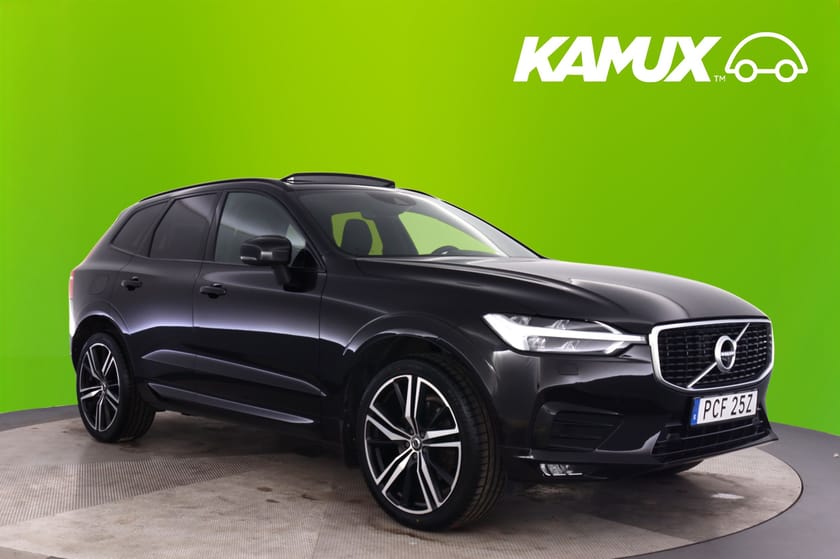 Bild 1 av Volvo XC60 B5 AWD 235hk R Design 21" 360 Pano H/K Drag GPS Läder Värmare