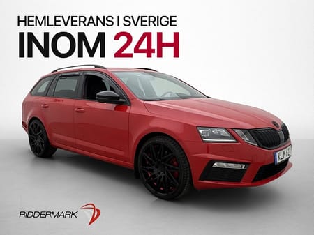 Škoda Octavia Kombi RS Skoda TSI 245hk Premium Canton Värm Navi Kamera
