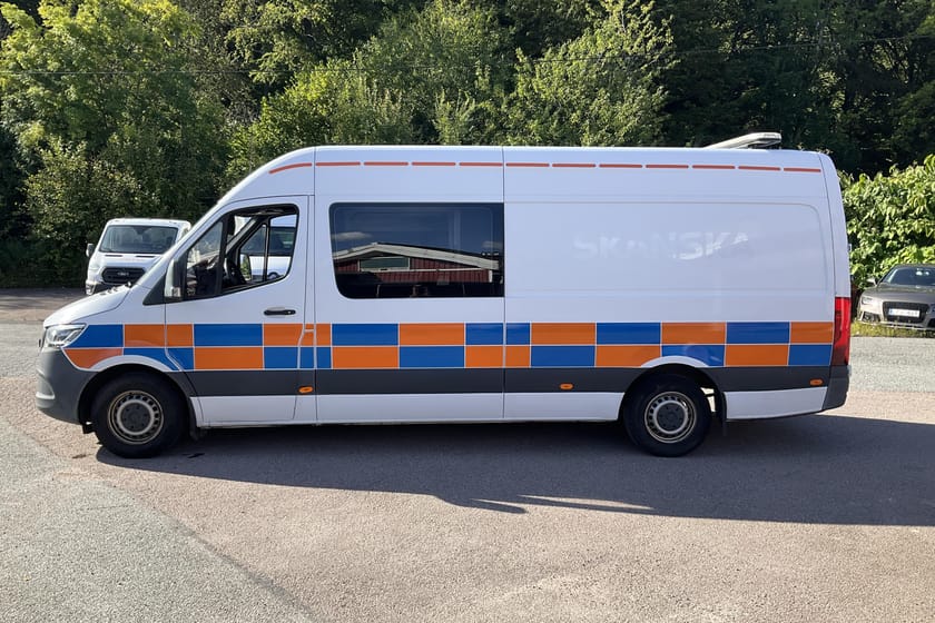 Bild 2 av Mercedes-Benz Sprinter 316 CDI Panel Van Skåp (163hk) 5-sits Dubbelhytt
