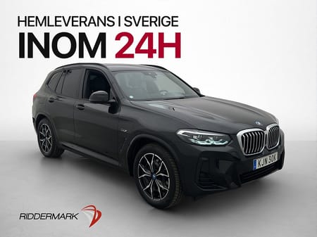 BMW X3 xDrive30e 292hk M Sport HiFi Värmare Kamera Navi Drag