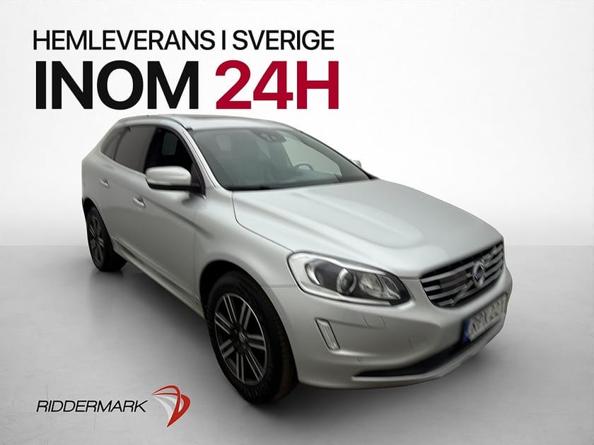 Bild 1 av Volvo XC60 D4 AWD 190hk Summum Drag BLIS Pano Skinn