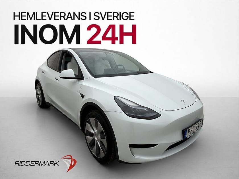 Bild 1 av Tesla Model Y Standard Range RWD Svensksåld Autopilot