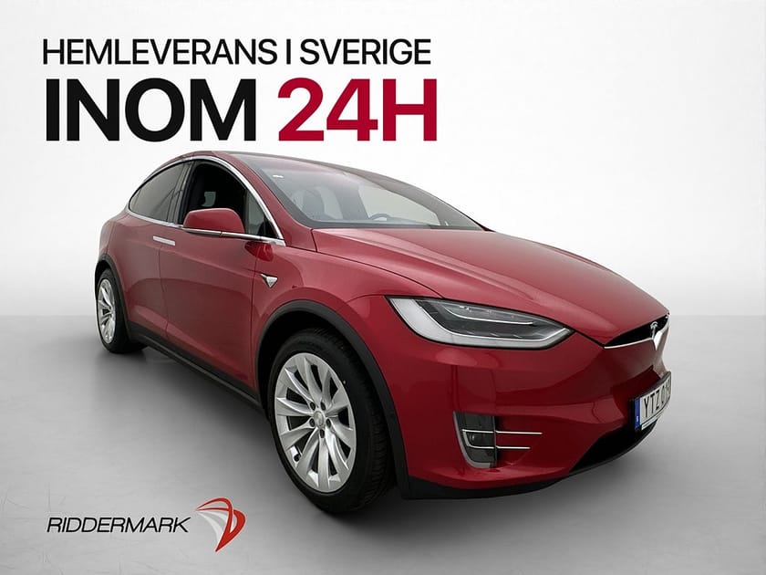 Bild 1 av Tesla Model X 75D Panorama Kamera Navi Dragkrok