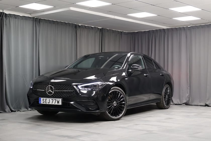 Bild 1 av Mercedes-Benz CLA 250 e AMG Line Prem Burmester Rattvärme 360 Multibeam