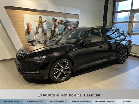 Škoda Superb Stasjonsvogn Sup3fl stv sportl d2004x4dsg