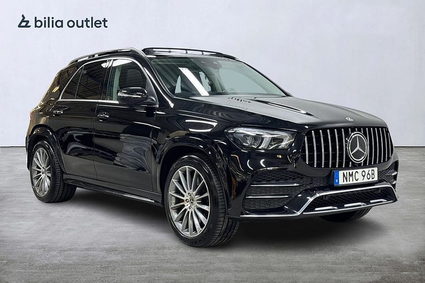 Bild 4 av Mercedes-Benz GLE 350 de 4MATIC AMG 320hk Pano Drag Burmester Luftfjädr