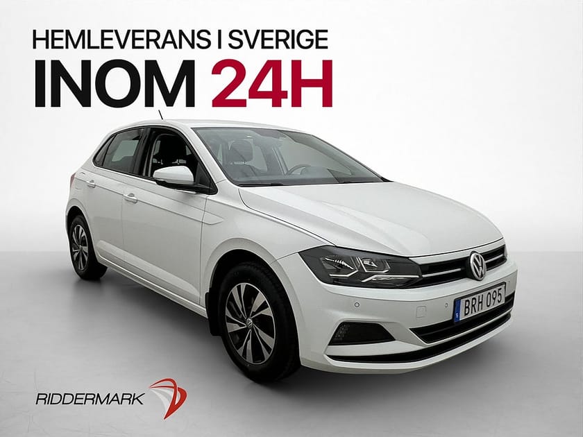 Bild 1 av Volkswagen Polo 1.0 TSI 95hk Base Sensorer Farthållare BT