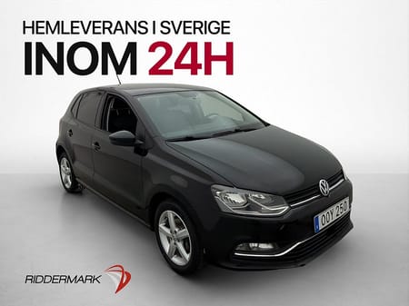 Volkswagen Polo 1.2 TSI 90hk Base Bluetooth AUX-ingång