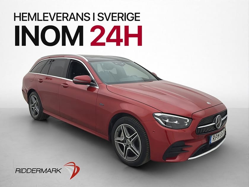 Bild 1 av Mercedes-Benz E 300 T de 4MATIC 4M AMG Pano HUD Burm Wide MOMS