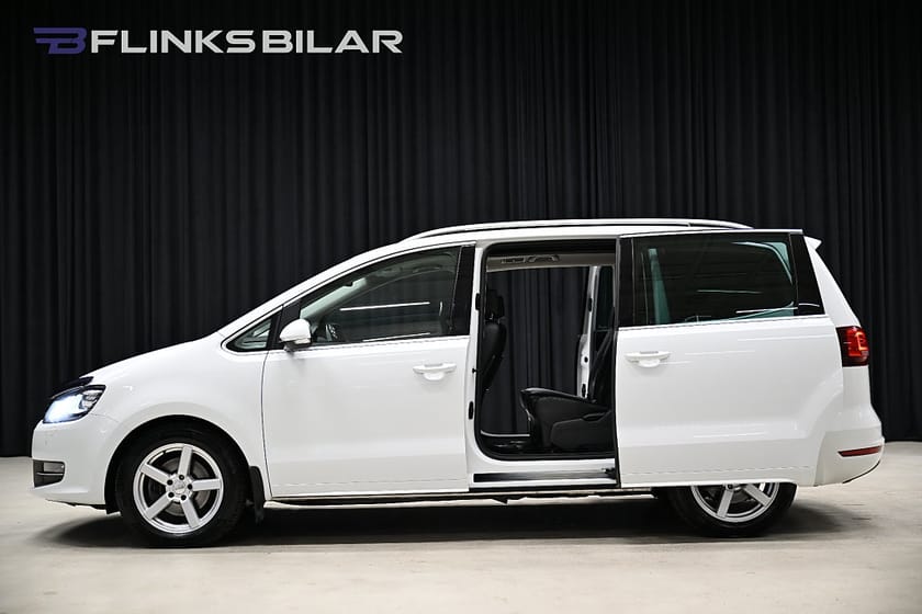 Bild 4 av Volkswagen Sharan 7-seater DSG GT 184HK 7-Sits|Drag|Värmare|Eldörrar|GPS|Backkamer