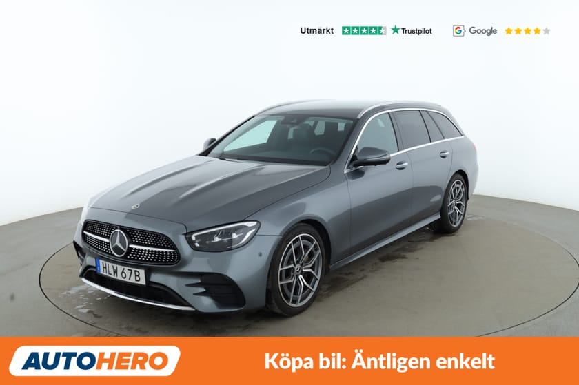 Bild 1 av Mercedes-Benz E 220 T d AMG Line / 360, Dragkrok, GPS
