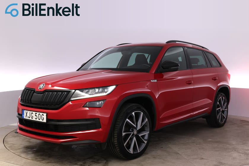 Bild 4 av Škoda Kodiaq 7-Seater 2.0 TDI 4X4 DSG Sportline 7-sits Pano Se utr