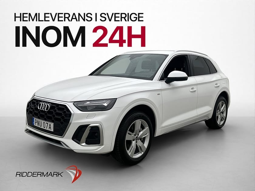 Bild 1 av Audi Q5 55 TFSI e quattro 367hk S-Line Drag CarPlay MOMS