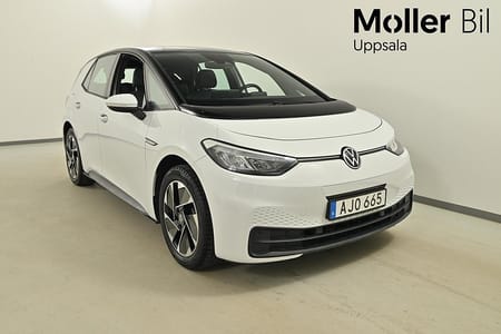Volkswagen ID.3 Pro Performance 204hk, Carplay, Värmepump