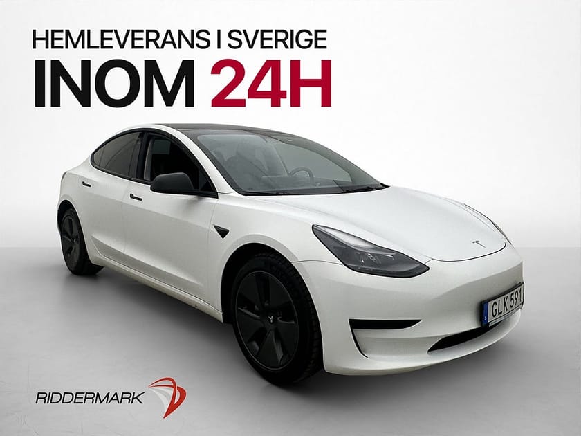 Bild 3 av Tesla Model 3 Standard Range Värmepump Pano Autopilot