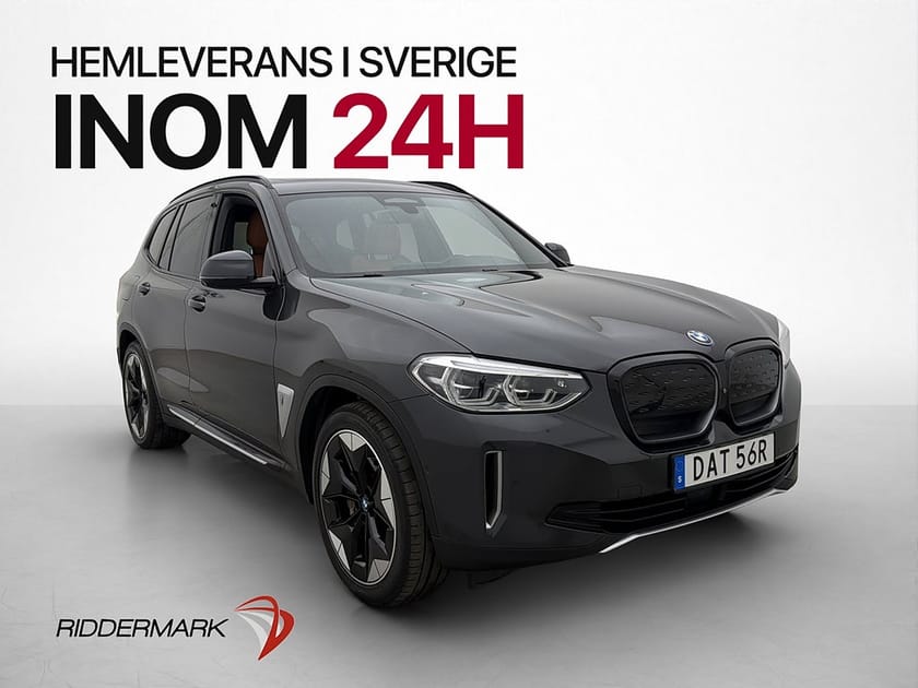 Bild 1 av BMW iX3 286hk Charged Plus Panorama H/K HUD 360° Dragkrok