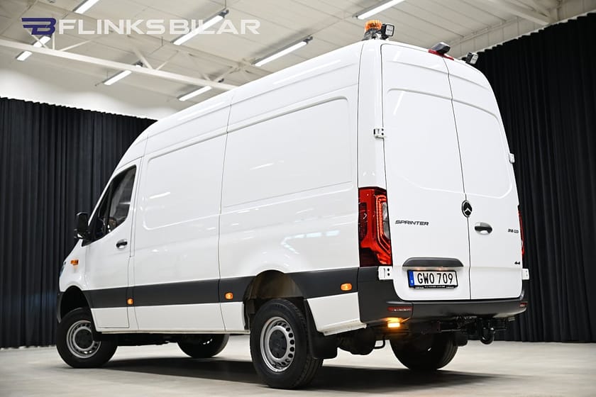 Bild 5 av Mercedes-Benz Sprinter 319 CDI 4x4 Panel Van 9G 190HK Automat|Servicebil|V-Inredd|SeUtr!