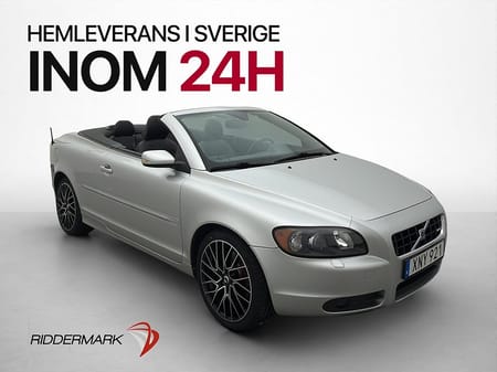 Volvo C70 Cabriolet T5 220 Summum Skinn Farthållare