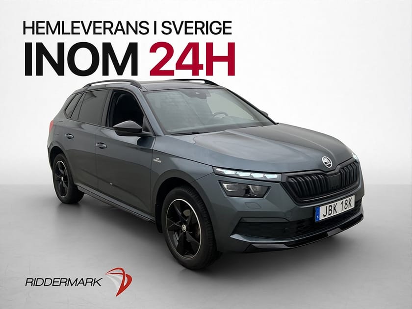 Bild 3 av Škoda Kamiq Skoda 1.0 TSI 110hk Monte Carlo Pano Cockpit Drag Värm