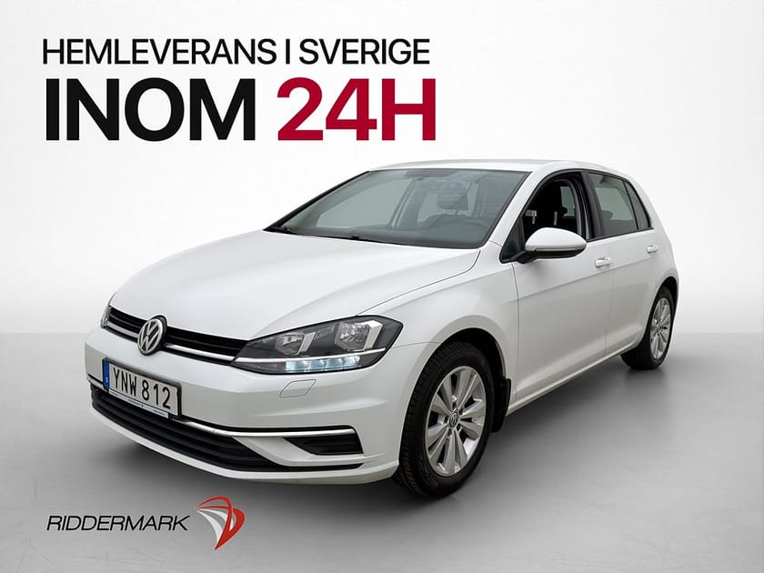 Bild 1 av Volkswagen Golf 1.0 TSI 110hk M&K-Värm Drag CarPlay Adaptiv