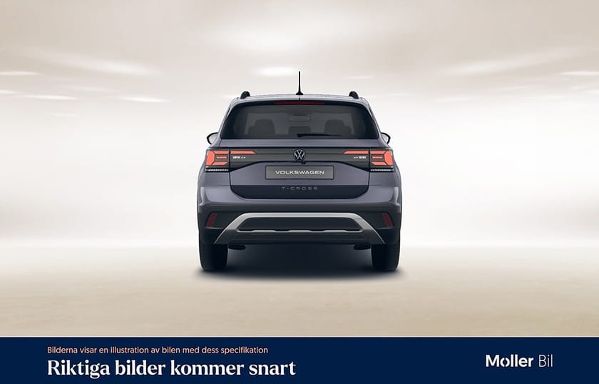 Bild 2 av Volkswagen T-Cross LIFE 1.0 TSI 95HK Backkamera Keyless