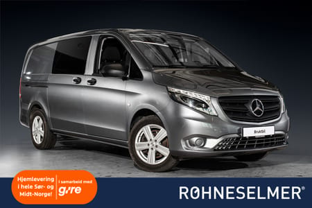 Mercedes-Benz Vito 119 CDI 4x4 3.0t Lang 190hk 4Matic Krok Webasto R.Kam Acc 2x Skyvedører+