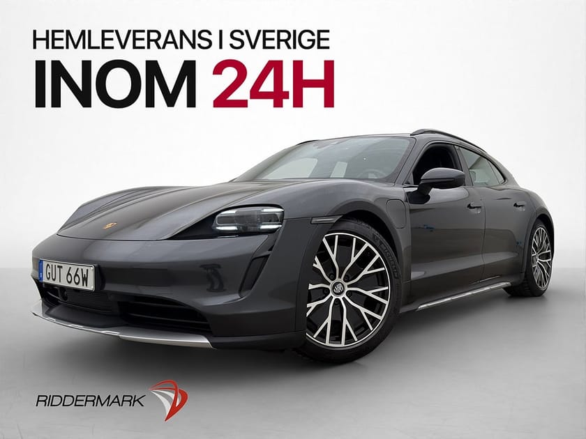 Bild 1 av Porsche Taycan 4 Cross Turismo 381hk Pano Luftfjäd BOSE MOMS