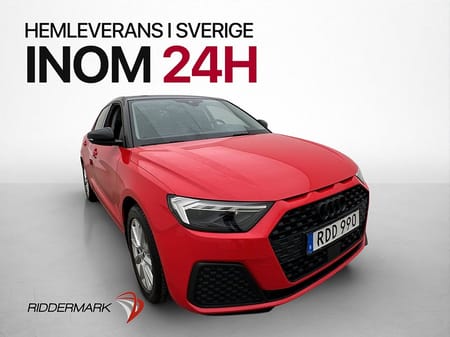 Audi A1 Sportback 30 TFSI SB 116hk Sensorer CarPlay Bluetooth