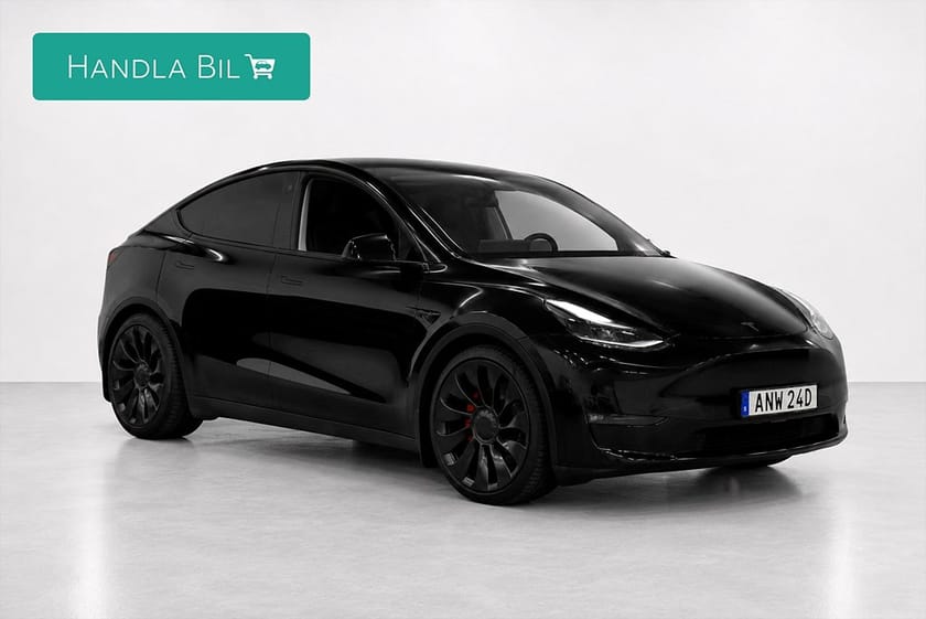 Bild 4 av Tesla Model Y Performance Autopilot Drag Pano Rattv AdaptivF