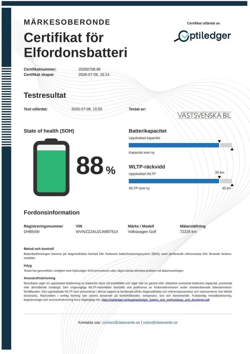 Bild 2 av Volkswagen Golf GTE Cockpit/V-hjul/3,45% Ränta
