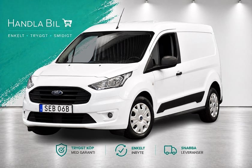 Bild 1 av Ford Transit Connect 230 LWB 1.5 Drag D-Värm Inredd Moms 100hk