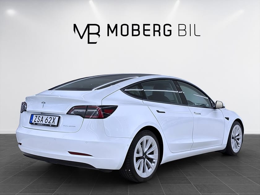 Bild 5 av Tesla Model 3 Long Range AWD 440hk Pano Läder Navi B-Kamera