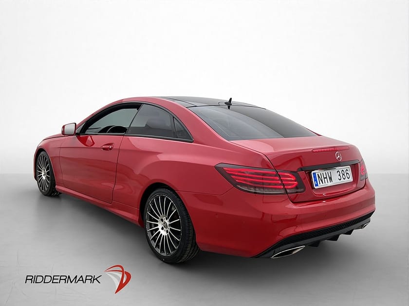 Bild 5 av Mercedes-Benz E 220 BlueTEC Coupé BE E220 170hk AMG Sport Pano Skinn P-sensorer