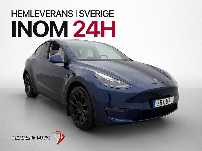Bild 4 av Tesla Model Y Long Range AWD Autopilot Ljus interiör Drag