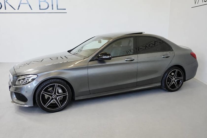 Bild 4 av Mercedes-Benz C 220 d 9G-Tronic AMG Pano/Burmester/Värmare