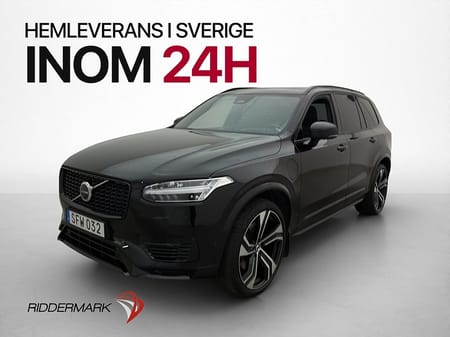 Volvo XC90 T8 AWD Ultimate Dark 7-sits Pano B&W 360°  MOMS