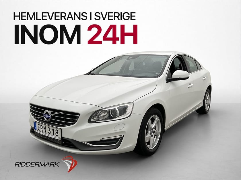 Bild 3 av Volvo S60 D4 181hk Momentum D-Värmare Halvskinn Bluetooth