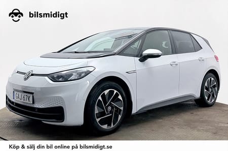 Volkswagen ID.3 Pro Performance Perform Life Komfort Delläder Navi Kamera P-Sens 204hk