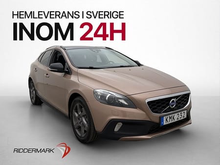 Volvo V40 Cross Country D4 Summum Panorama VOC Värmare Skinn
