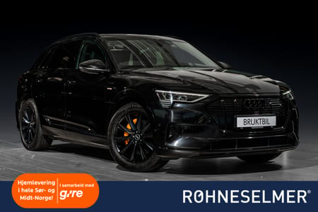 Audi e-tron 55 quattro Advanced Business Luftfjæring | Sort Optikk