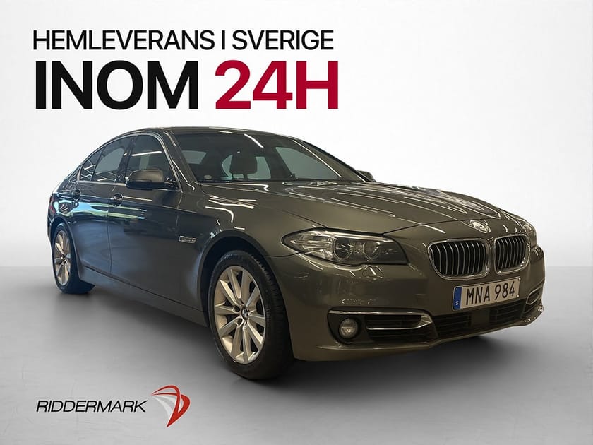 Bild 3 av BMW 530d xDrive Sedan 530 D Luxury Läder Kamera Navi Adapt-fart Drag