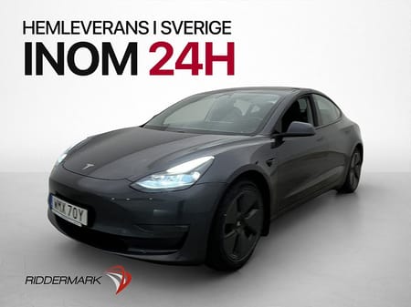 Tesla Model 3 Long Range AWD Dragkrok Värmepump Pano
