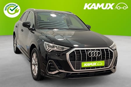 Audi Q3 45 TFSI e S Line GRILL PÅ KÖPET  Pano Cockpit Matrix Drag 245hk