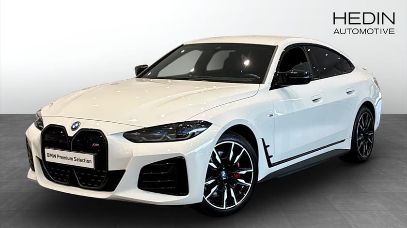 Bild 1 av BMW i4 M50 xDrive Gran Coupé M Sport PRO, Rattvärme, Drag, Farthållare
