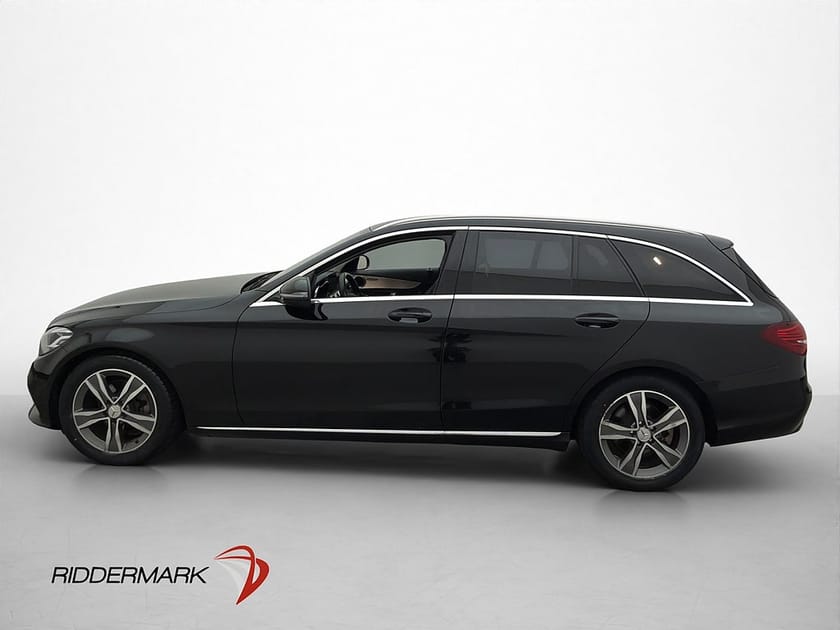 Bild 4 av Mercedes-Benz C 220 T d 194hk B-Kamera Drag Navi Halvskinn