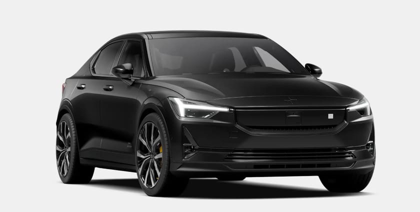 Bild 2 av Polestar 2 Long Range Dual Motor Performance LRDM Perfomance Business edition Lagerbil