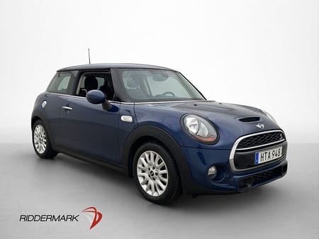 MINI Cooper S 192hk Pepper Excitement Halvskinn Farthållare