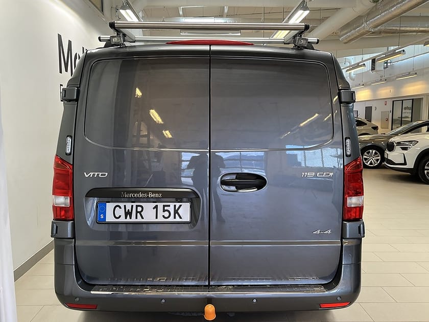 Bild 5 av Mercedes-Benz Vito 119 CDI 4x4 3.0t Mixto 190hk 5sits Värmare Moms